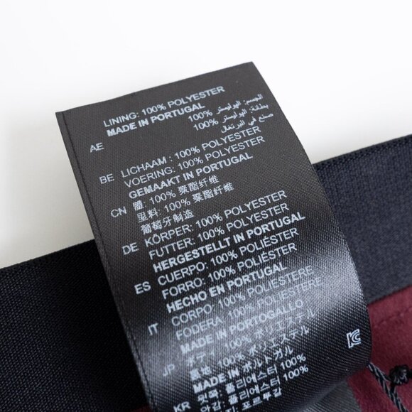 Sandro Pleated Midi Skirt Floral Burgundy Size 1 - Picture 15 of 16